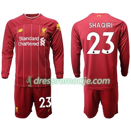 Liverpool Dres Shaqiri 23 Dječji Domaći 2019/2020 Dugim Rukavima Liverpool Dres Shaqiri 23 Dječji Domaći 2019/2020 Dugim Rukavima